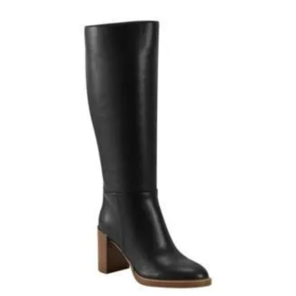 Marc Fisher Black Heeled Boots